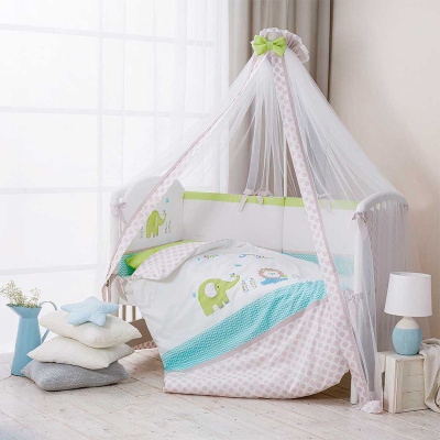 Комплект постельных принадлежностей для детей Джунгли 7 предметов Perina ДЖ7-01.1 01